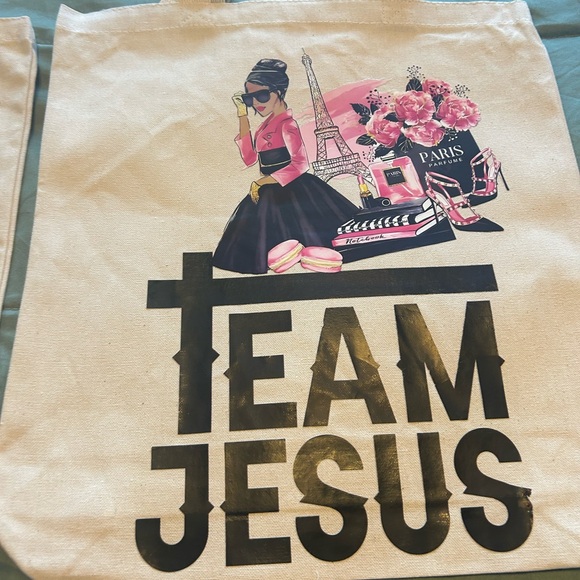 Tote bag made by me with cute chic vibe - Picture 2 of 2